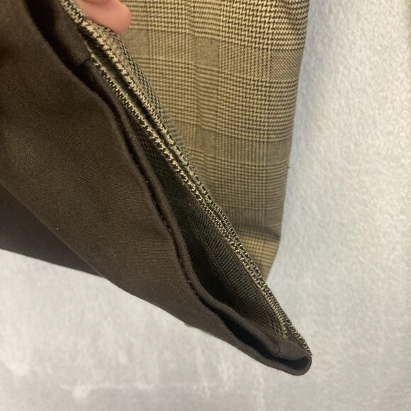J. Jill Lot of 2 Pants Womens Medium Solid Ponte Slim Leg Brown + Glen Plaid - Picture 15 of 16